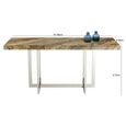 Horizon Console Table - Marble with Steel Base - Variation Available