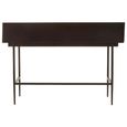 Jakara Console Table - 2 Drawer - Black Wood