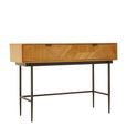 Jakara Console Table - 2 Drawer - Natural Wood