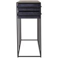 Judd Console Table - Black Oak - 6 Drawer