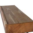Karlstad Console Table - Acacia Wood - 2 Drawer