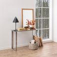 Katrine Console Table - Clear Glass