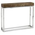 Kubo Console Table - Marble with Stainless Steel Base - Variation Available