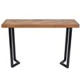 Marston Console Table - Geometric - Mango Wood - Large