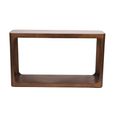 Thorpe Console Table - Bronze Glass and Metal