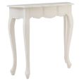 Loire Console Table - White