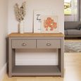 Lyman 2 Drawer Console Table - Variant Available