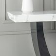 Madrid White Marble Console Table