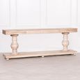 Mango Wood Console Table - 2 Drawer - Extra Large