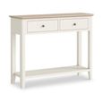 Marlow Console Table - 2 Drawer - White