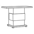 Milo Grey Console Table