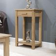 Opus Console Table - 1 Drawer - Oak