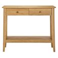 Modena Console Table - Oak
