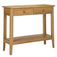 Modena Console Table - Oak