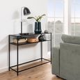 Newcastle Console Table - Black