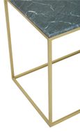 Nirav Console Table - Marble with Gold Base