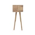 Noah Console Table - 110cm - Oak and Rattan