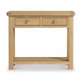 Normandy Console Table - 2 Drawer - Oak
