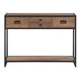 Ooki Reclaimed Wood Console Table - 4 Drawer