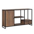Ooki Reclaimed Wood Console Table - Open