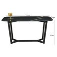 Oscar Console Table - Marble with Metal Base - Variation Available
