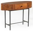 Panama Acacia Wood Console Table - 1 Drawer