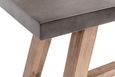 Pimlico Acacia Wood and Concrete Top Console Table