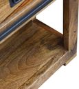 Renwal Works Industrial Style Wooden 110cm Console Table