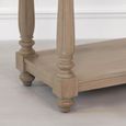 Rustic Wood Farmhouse Console Table - Large