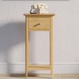 Selene Oak 1 Drawer Hall Table