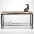 Stilo Console Table - Marble with Metal Base - Variation Available