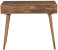 Summit Century Solid Wood 2 Drawer Console Table