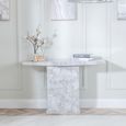 Turin Grey Marble Console Table