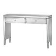 Valencia Console Table - 2 Drawer - Mirrored