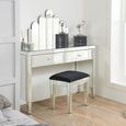 Valencia Console Table - 2 Drawer - Mirrored