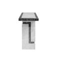 Venice Armani Grey Engineered Marble Console Table