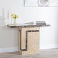 Venice Cream Marble Console Table