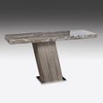 Vertigo Console Table - Marble with Wooden Base - Variation Available