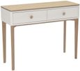 Marlow Console Table - 2 Drawer - Cashmere Oak