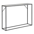 Vita Console Table - Grey Melamine