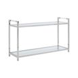 Vogue Console Table - Glass and Chrome