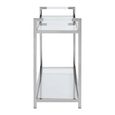 Vogue Console Table - Glass and Chrome