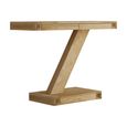 Z Designer Console Table - Large - Oak
