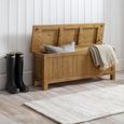 Aspen Pine Storage Bench