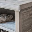 Aldsworth Welly Storage Bench Natural Wood