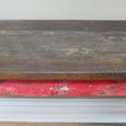 Bench - Red Wooden - Large