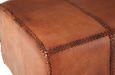 Inca Bench - Brown Leather - Upholstered