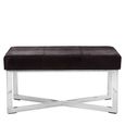 Kensington Townhouse Bench - Black Leather