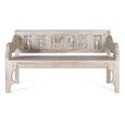 Sadorus Bench - Recycled Mango Wood - with Back