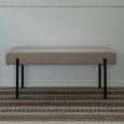Swindon Bench - Stone Fabric